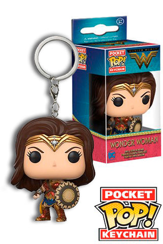 DC Pocket POP Keychain: Wonder Woman